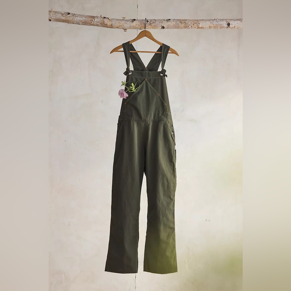 Anthropologie Terrain Utility Canvas Overalls Size Large NWT $239 Holly